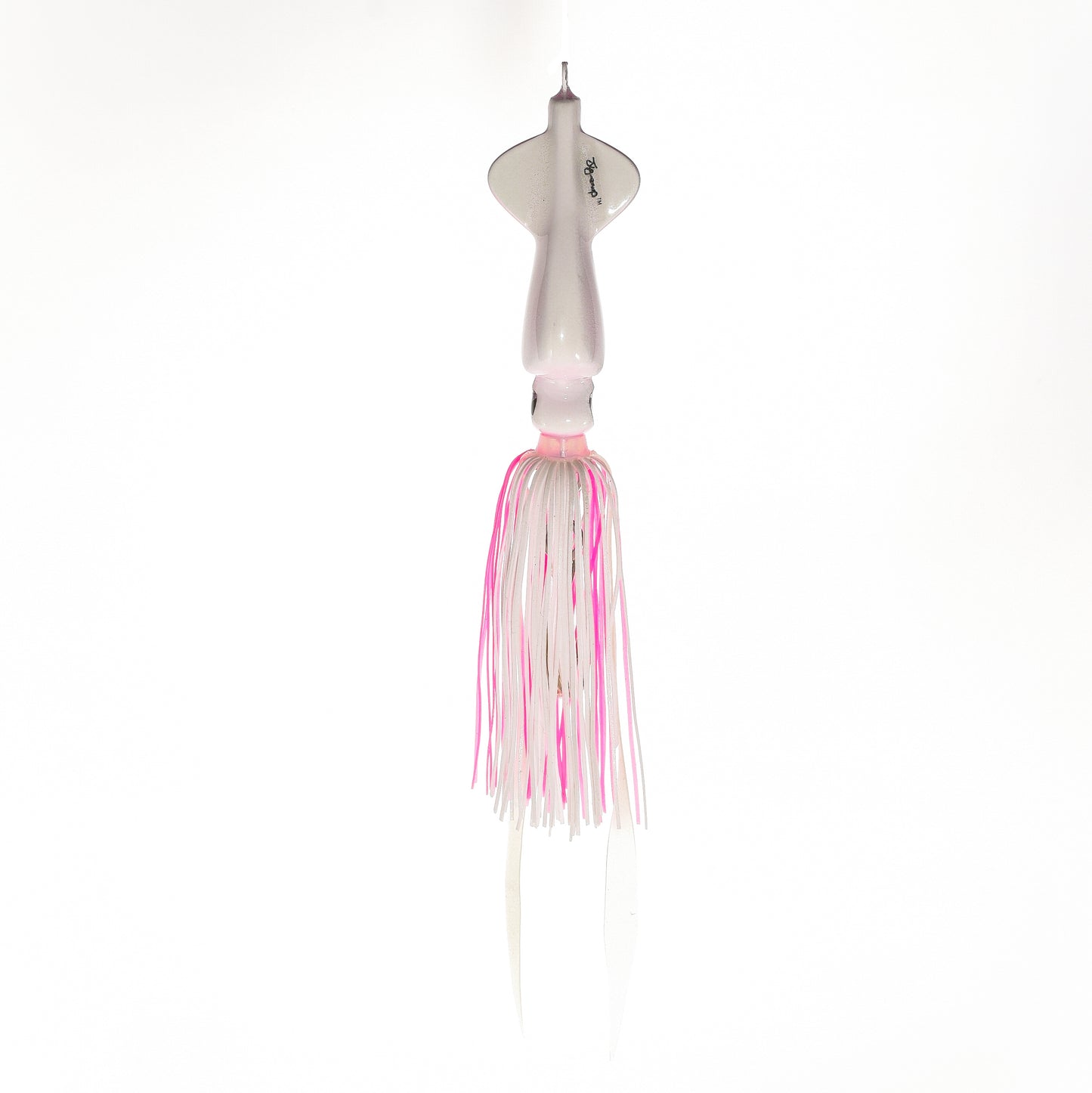 Squid Jig - Electric Pink/White - 2 Oz