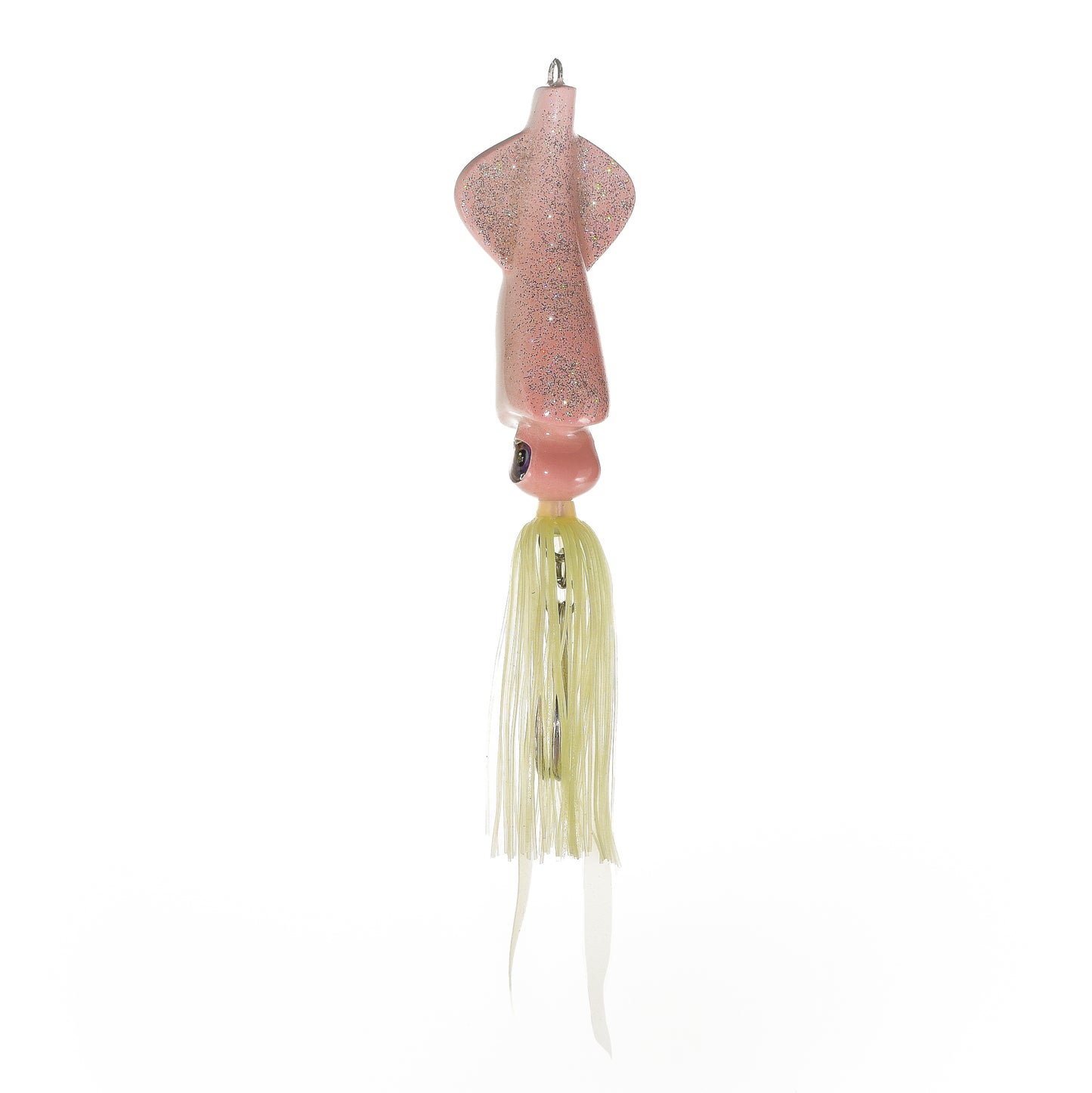Squid Jig - Dull Pink/White - 3 Oz