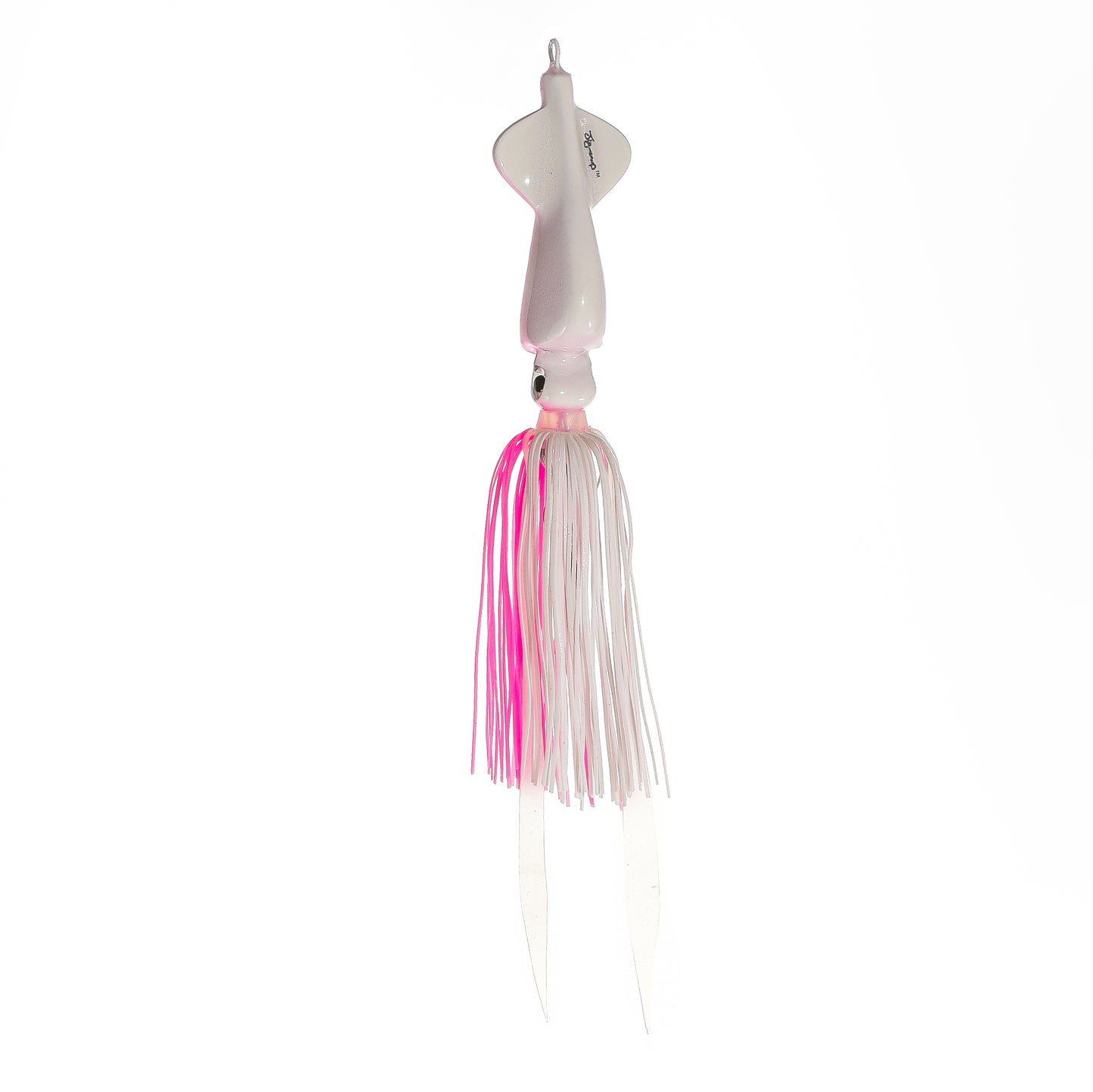 Squid Jig - Electric Pink/White - 6 Oz