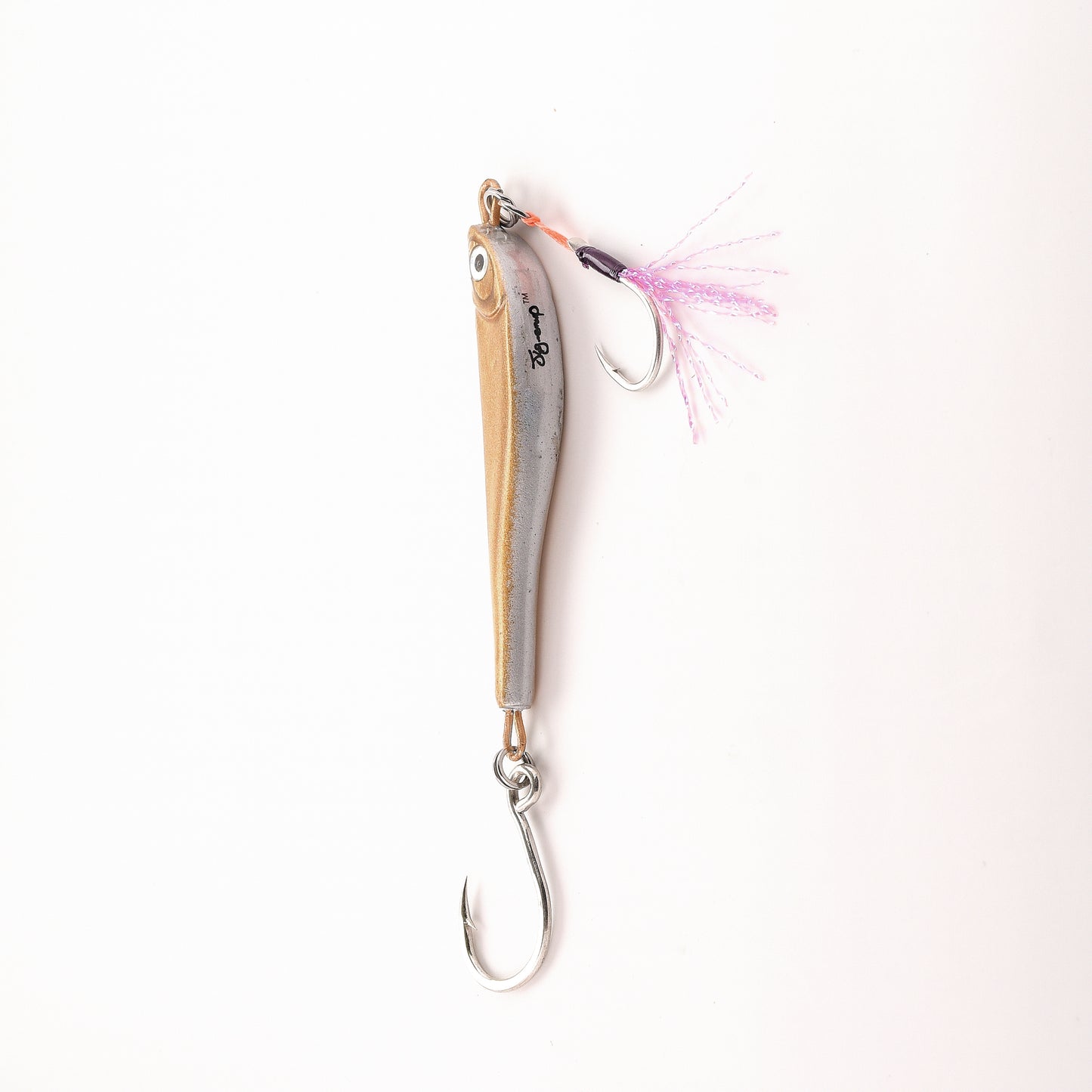 Fish Jig - Gold & Silver - 3/4 Oz